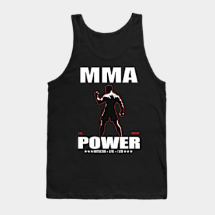 MMA Power Design for the Mixed Martial Artist Tank Top